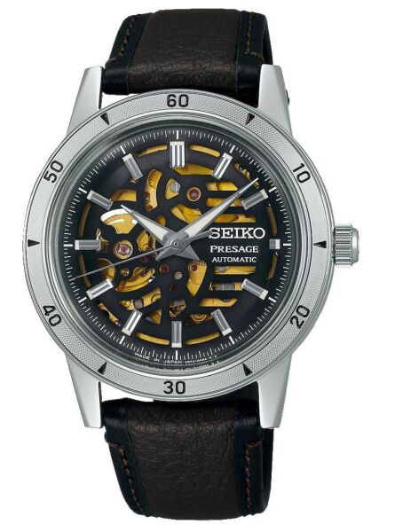 Seiko Presage Style60s Elegant yet Rugged - Biker Style SSA461J Otomatik Erkek Kol Saati
