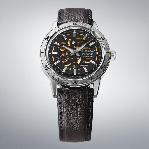Seiko Presage Style60s Elegant yet Rugged - Biker Style SSA461J Otomatik Erkek Kol Saati