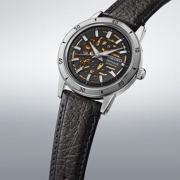 Seiko Presage Style60s Elegant yet Rugged - Biker Style SSA461J Otomatik Erkek Kol Saati