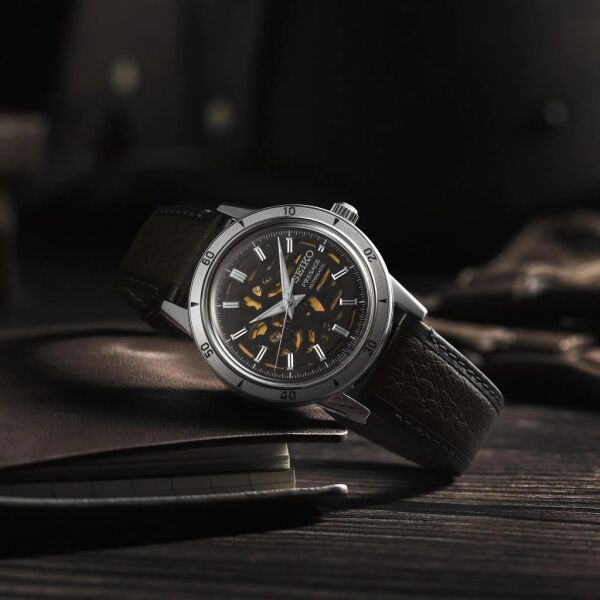 Seiko Presage Style60s Elegant yet Rugged - Biker Style SSA461J Otomatik Erkek Kol Saati