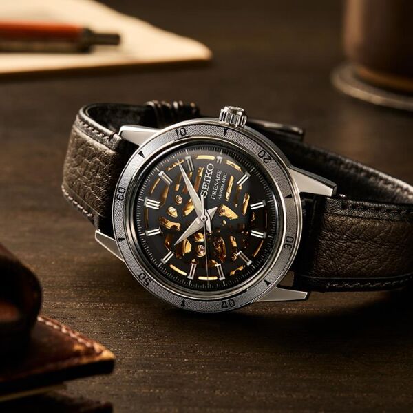 Seiko Presage Style60s Elegant yet Rugged - Biker Style SSA461J Otomatik Erkek Kol Saati