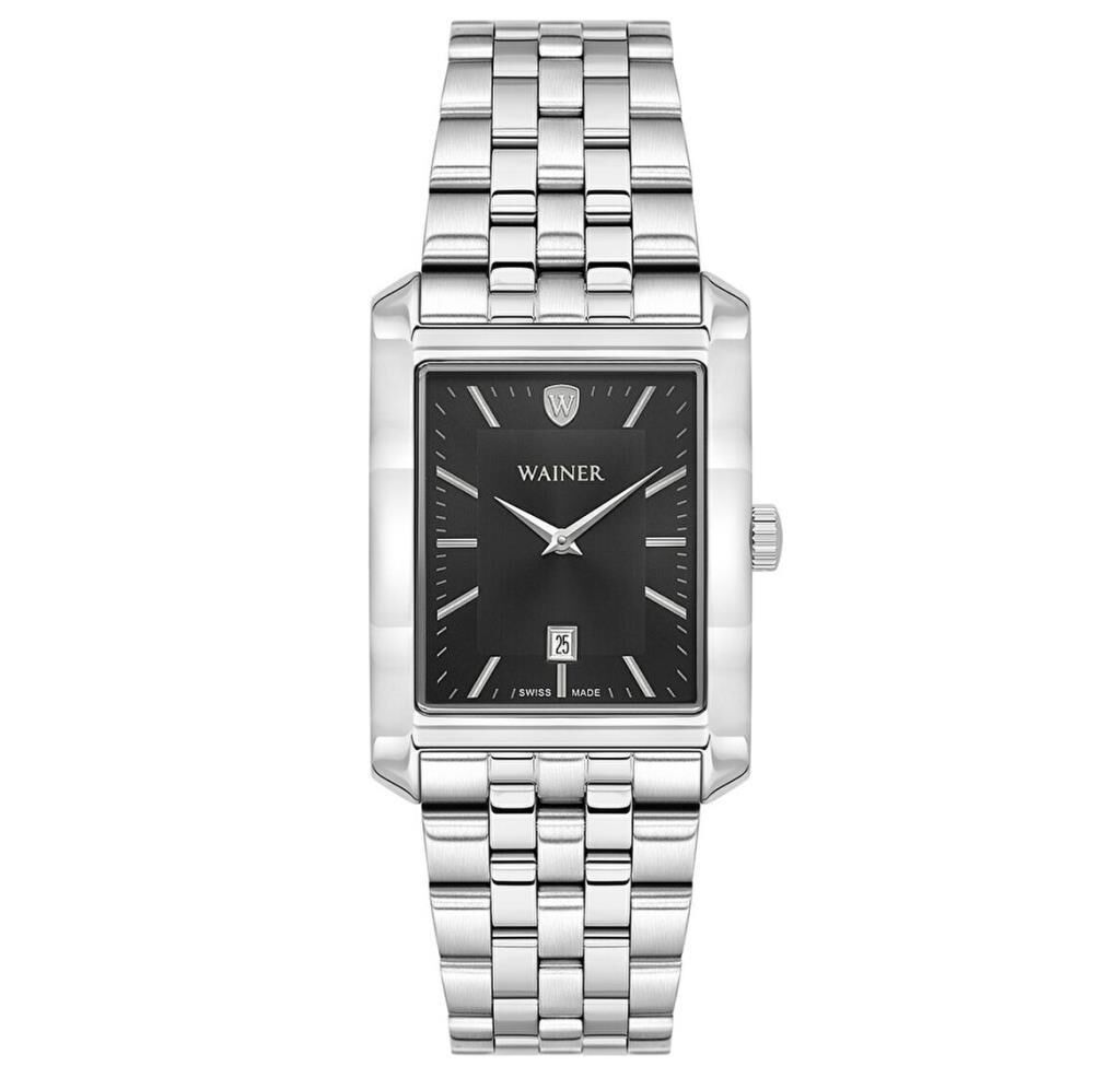 Wainer WA.21200-C Swıss Made Safir Cam Erkek Kol Saati