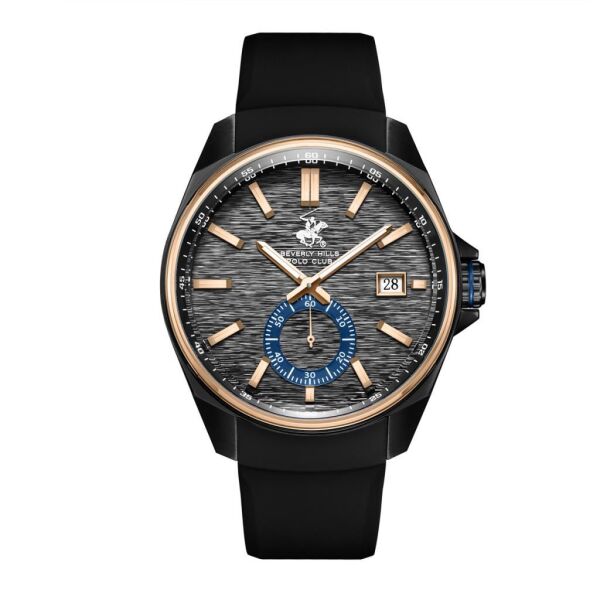 Beverly Hills Polo Club BP3837X.651 Seramik Safir Kaplamalı Paslanmaz Çelik 10 atm Erkek Kol Saati