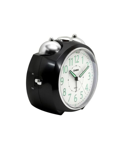 Casio TQ-369-1DF Siyah Ertelemeli Bell Alarmlı Işıklı Fosforlu Analog Masa Saati