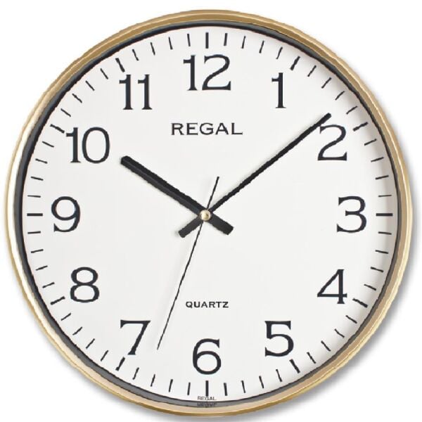 Regal 0250 GI İnce Çerçeve Slim Duvar Saati