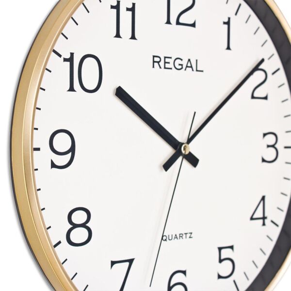 Regal 0250 GI İnce Çerçeve Slim Duvar Saati