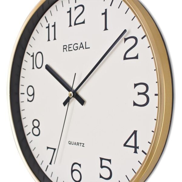 Regal 0250 GI İnce Çerçeve Slim Duvar Saati