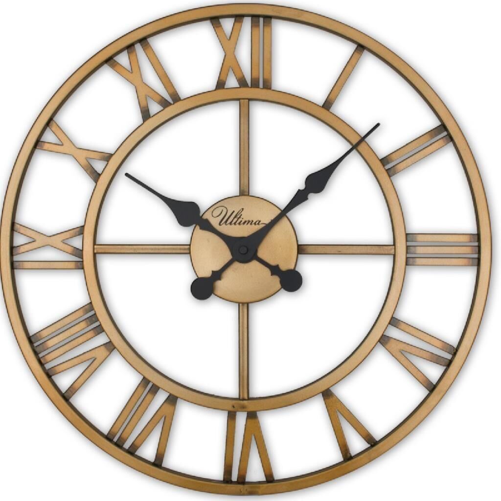 Regal 2654 G Ferforje 41 Cm. İskelet Duvar Saati