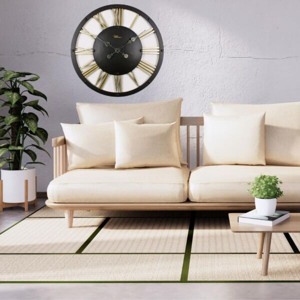 Regal 2678 BG Retro Metal İskelet Ev Ofis Duvar Saati