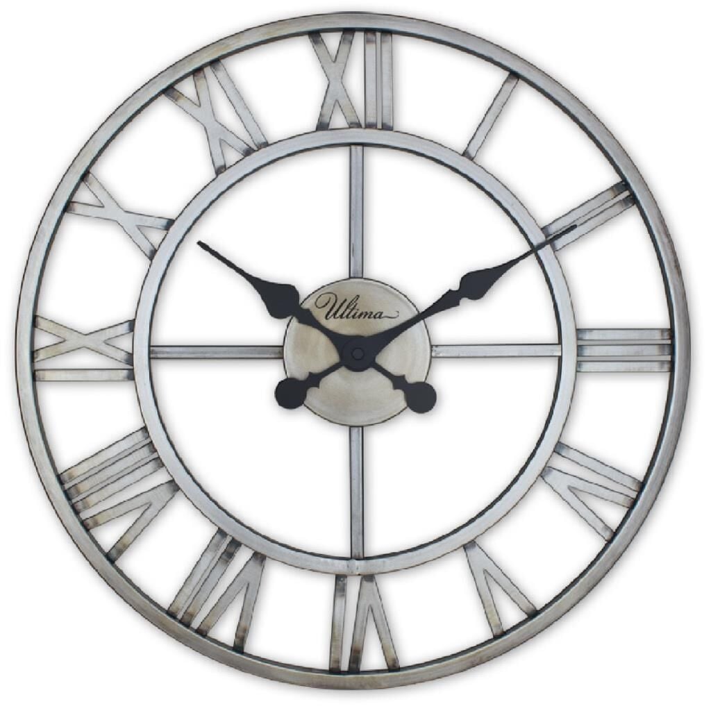 Regal 2654 S Ferforje Dövme Demir 41 Cm. İskelet Duvar Saati