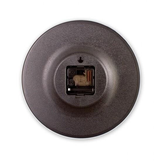 Klik Venüs Plastik Kasa Gri Renkli 27 cm Çaplı Modern Sessiz Saniye Mekanizmalı Duvar Saati