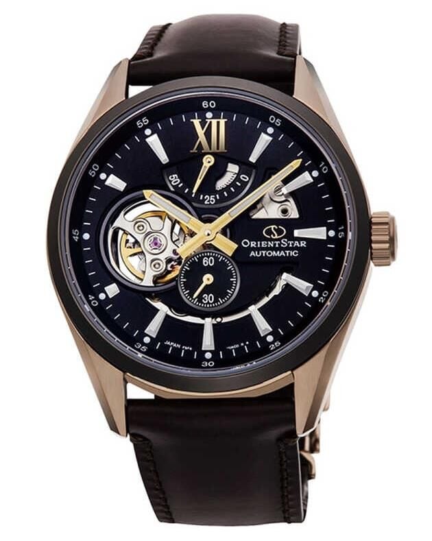 Orient RE-AV0115B00B Open Heart Modern Skeleton Koleksiyonu Otomatik Erkek Kol Saati