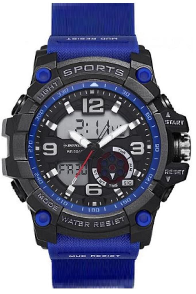 Dunlop DUN-339-G02 Analog ve Dijital Erkek Kol Saati