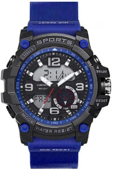 Dunlop DUN-339-G02 Analog ve Dijital Erkek Kol Saati
