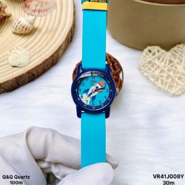 Q&Q VR41J008Y Roket Desenli Çocuk Kol Saati