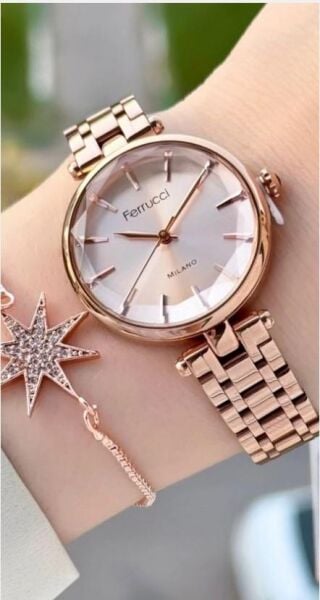 Ferrucci FC 0725 03590M.06 Bileklik Hediyeli Kadın Kol Saati