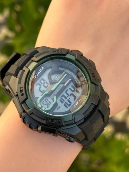 Jaga JL EM1141-0AAA-3 640041 Alarm Kronometre Aydınlatmalı Dijital Genç Kol Saati