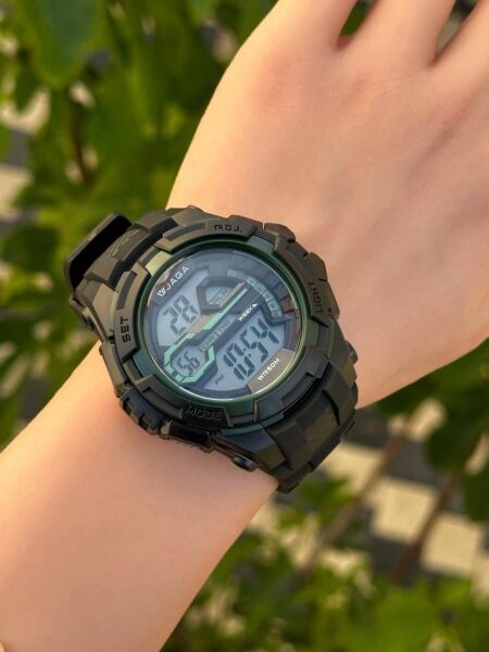 Jaga JL EM1141-0AAA-3 640041 Alarm Kronometre Aydınlatmalı Dijital Genç Kol Saati