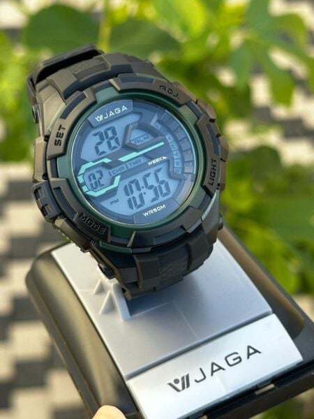 Jaga JL EM1141-0AAA-3 640041 Alarm Kronometre Aydınlatmalı Dijital Genç Kol Saati