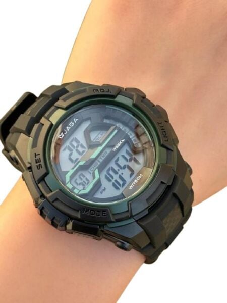 Jaga JL EM1141-0AAA-3 640041 Alarm Kronometre Aydınlatmalı Dijital Genç Kol Saati