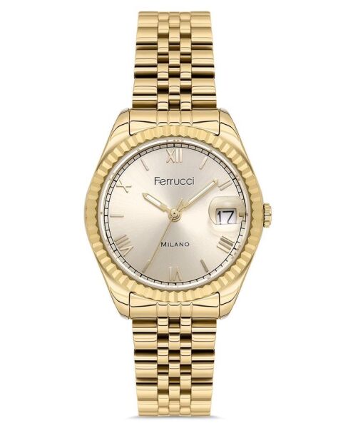 Ferrucci FCF 0725 03581M.2 Takvimli Kadın Kol Saati