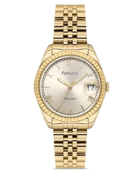 Ferrucci FCF 0725 03581M.2 Takvimli Kadın Kol Saati