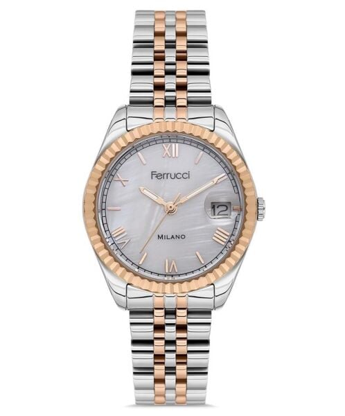 Ferrucci FCF 0725 03581M.5 Takvimli Kadın Kol Saati