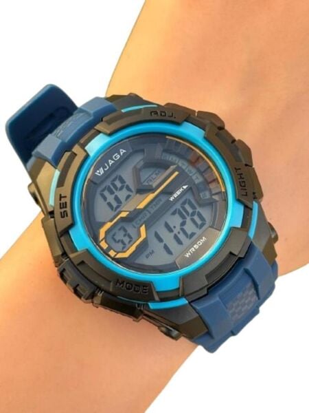 Jaga JL EM1141-0EAA-2 640041 Alarm Kronometre Aydınlatmalı Dijital Genç Kol Saati
