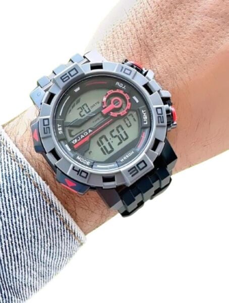 Jaga JL EM1148-0AAC 640041 Alarm Kronometre Aydınlatmalı Dijital Genç Kol Saati