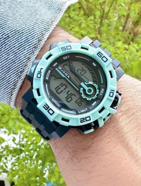 Jaga JL EM1148-0AAF 640041 Alarm Kronometre Aydınlatmalı Dijital Genç Kol Saati