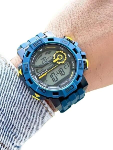 Jaga JL EM1148-0EAE 640041 Alarm Kronometre Aydınlatmalı Dijital Genç Kol Saati