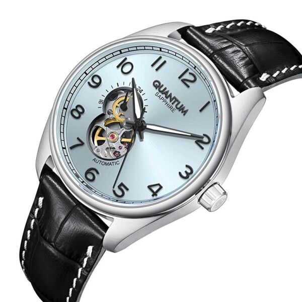 Quantum QMG1241.301 Safir Cam Otomatik Erkek Kol Saati