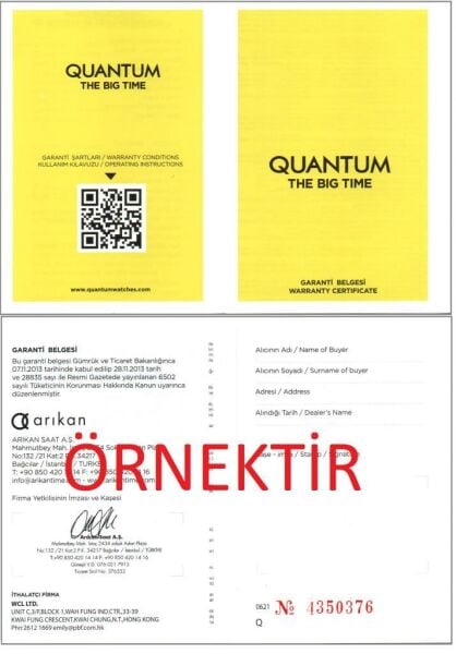 Quantum PWG948.090 Erkek Kol Saati