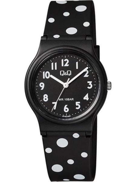 Q&Q VP46J067Y Beyaz Puanlı Çocuk Kol Saati