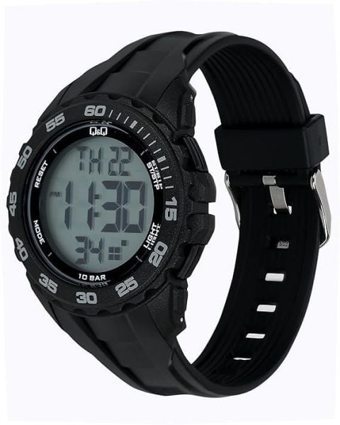 Q&Q G06A-001VY Kronometreli Alarmlı Işıklı Genç Kol Saati