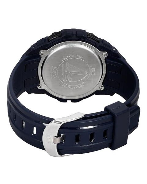 Q&Q G06A-002VY Lacivert Renkli Alarmlı Tarihli Kronometreli Işıklı 10 Atm Genç Kol Saati