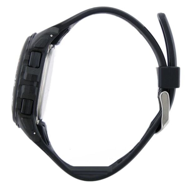 Q&Q G06A-004VY Siyah Renkli Alarmlı Tarihli Kronometreli Işıklı 10 Atm Genç Kol Saati