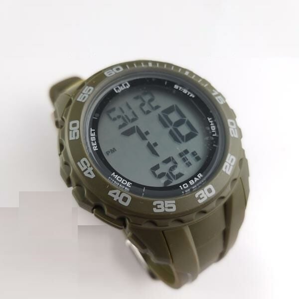 Q&Q G06A-009VY Kronometreli Alarmlı Işıklı Genç Kol Saati