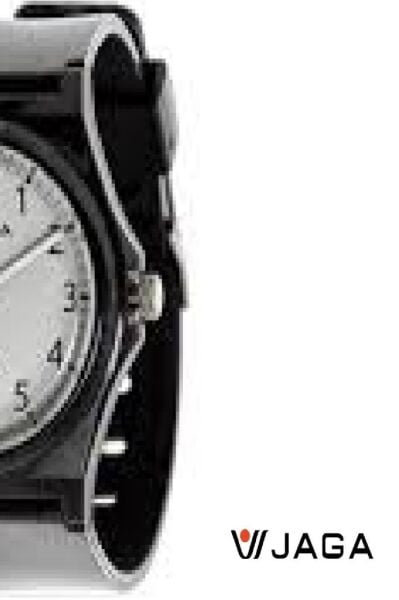 JAGA AQ0936-0AAX-D2 7-12 Yaş Siyah Renkli Silikon 5 Atm Çocuk Kol Saati