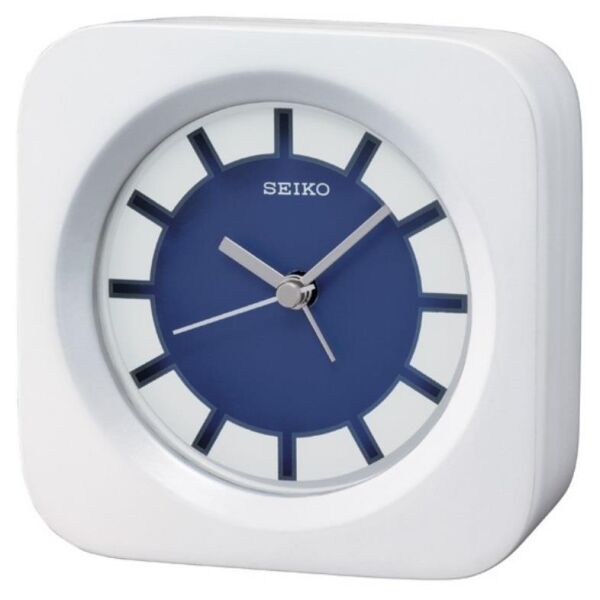 Seiko QXE028L Beep Alarm Ahşap Kasa Masa Saati