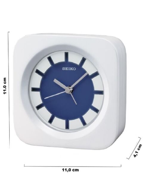 Seiko QXE028L Beep Alarm Ahşap Kasa Masa Saati
