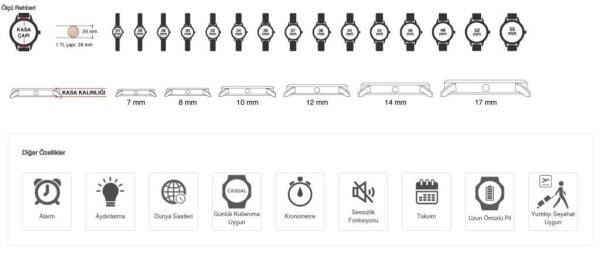 Casio AE-1000W-8AVDF Erkek Kol Saati