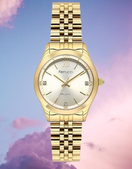 Ferrucci Milano FC 0225 03536M.02 640013 Kadın Kol Saati