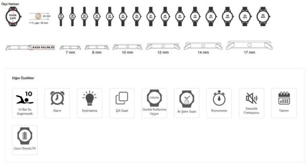 Casio WS-1700H-1AVDF Erkek Kol Saati
