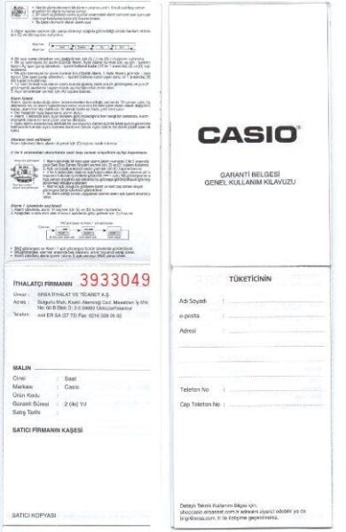 Casio LTP-1094Q-7B1RDF Kadın Kol Saati