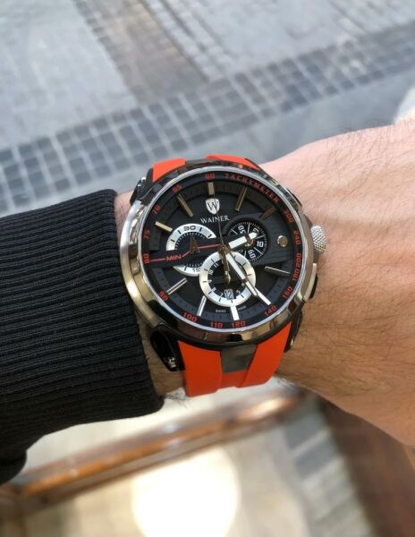 Wainer WA.16910-K Takometreli Erkek Kol Saati