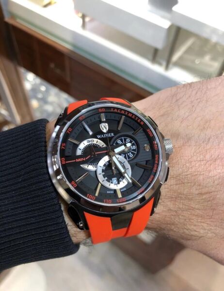 Wainer WA.16910-K Takometreli Erkek Kol Saati