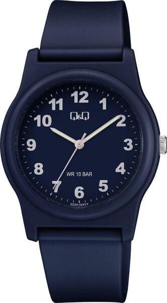 Q&Q G22A-024VY 10 Bar Silikon Erkek/Kadın Kol Saati