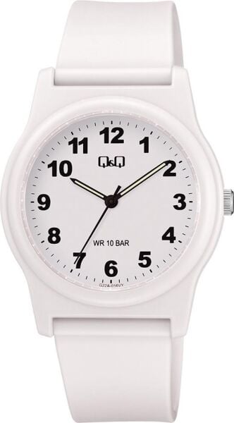 Q&Q G22A-016VY 10 Bar Silikon Erkek/Kadın Kol Saati