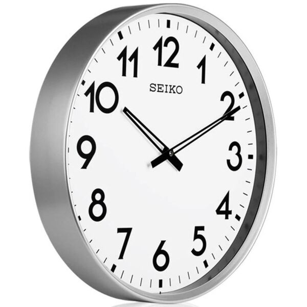 Seiko QXA560S Plastik Kasa Metalik Renkli 42.4 cm Çaplı Modern Dekoratif Salon Quartz Saniye Mekanizmalı Duvar Saati